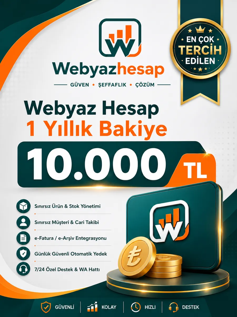 Webyaz Hesap Yıllık Lisans Yenileme