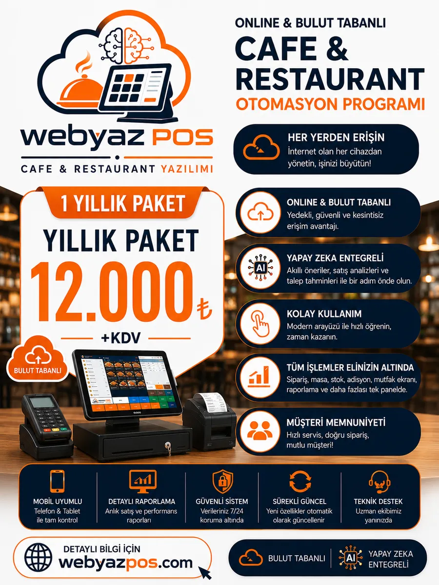 Webyazpos Yıllık Abone Ödeme