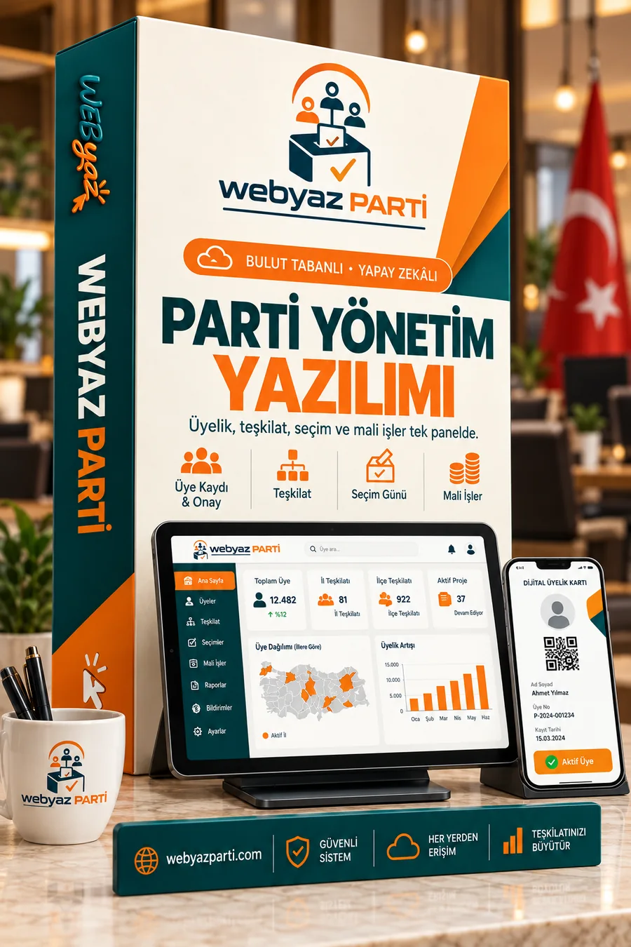 Webyaz Parti — Parti Yönetim Yazılımı