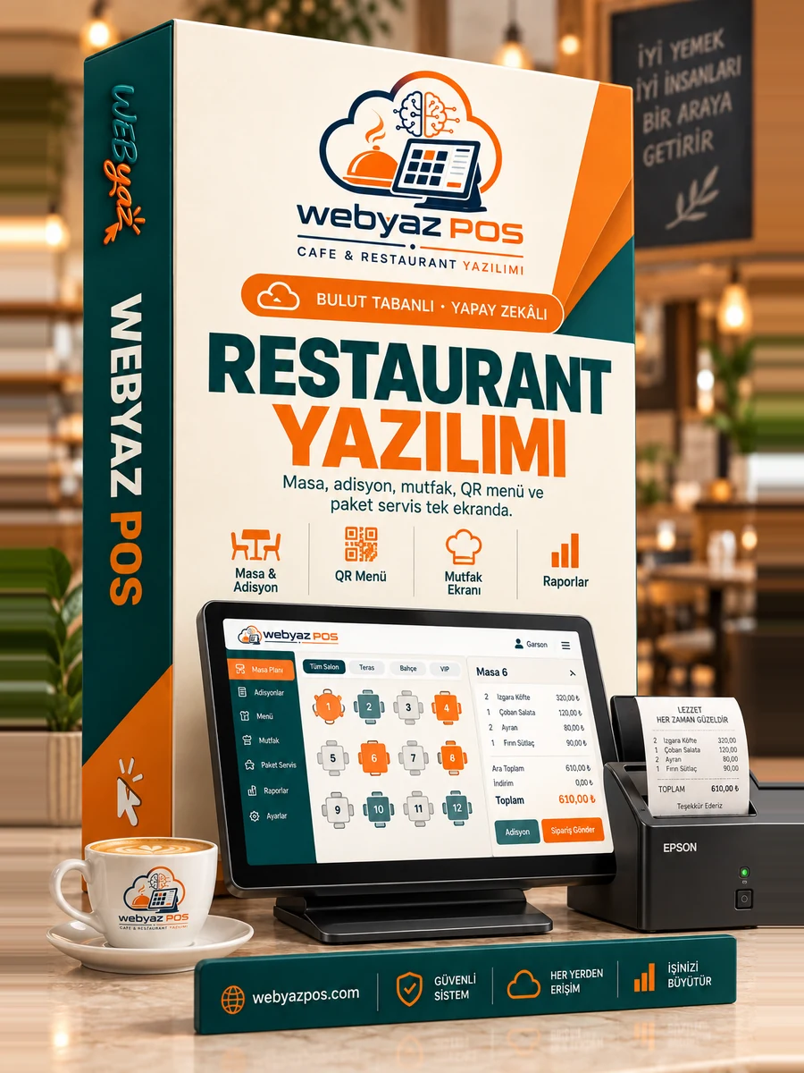 Webyazpos Restaurant Yazılımı